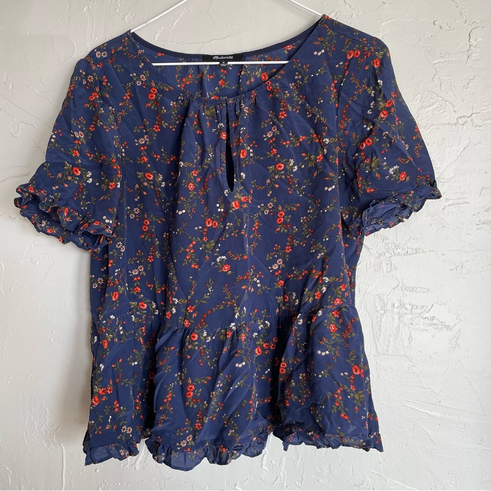 Floral Madewell Top